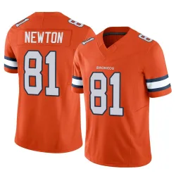 Youth Jerjuan Newton Denver Broncos No.81 Limited Vapor F.U.S.E. Jersey - Orange