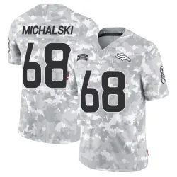 Youth Joe Michalski Denver Broncos No.68 Limited 2024 Salute to Service Jersey - Arctic Camo