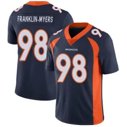 Youth John Franklin-Myers Denver Broncos No.98 Limited Vapor Untouchable Jersey - Navy