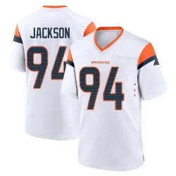Youth Jordan Jackson Denver Broncos No.94 Game 2nd Jersey - White