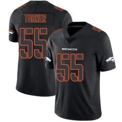 Youth Jordan Turner Denver Broncos No.55 Limited Jersey - Black Impact