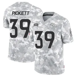 Youth Joshua Pickett Denver Broncos No.39 Limited 2024 Salute to Service Jersey - Arctic Camo