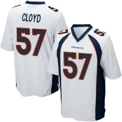 Youth K.J. Cloyd Denver Broncos No.57 Game Jersey - White