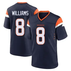 Youth K'Waun Williams Denver Broncos No.8 Game Alternate Jersey - Navy
