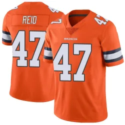 Youth Karene Reid Denver Broncos No.47 Limited Color Rush Vapor Untouchable Jersey - Orange