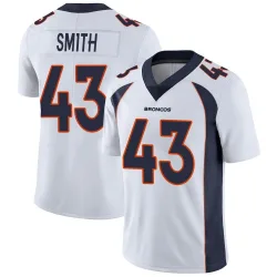 Youth Keidron Smith Denver Broncos No.43 Limited Vapor Untouchable Jersey - White