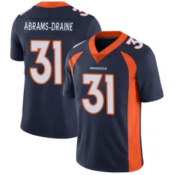 Youth Kris Abrams-Draine Denver Broncos No.31 Limited Vapor Untouchable Jersey - Navy