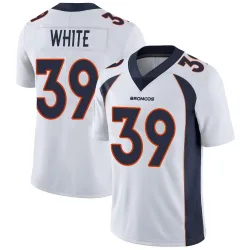 Youth Kyrese White Denver Broncos No.39 Limited Vapor Untouchable Jersey - White