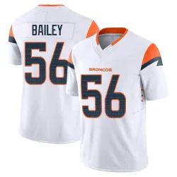 Youth Levelle Bailey Denver Broncos No.56 Limited Vapor F.U.S.E. Jersey - White