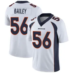 Youth Levelle Bailey Denver Broncos No.56 Limited Vapor Untouchable Jersey - White