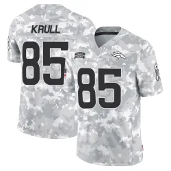 Youth Lucas Krull Denver Broncos No.85 Limited 2024 Salute to Service Jersey - Arctic Camo