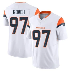 Youth Malcolm Roach Denver Broncos No.97 Limited Vapor F.U.S.E. Jersey - White