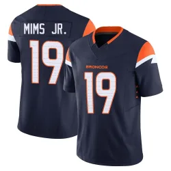 Youth Marvin Mims Jr. Denver Broncos No.19 Limited Alternate Vapor F.U.S.E. Jersey - Navy