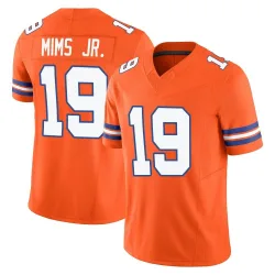 Youth Marvin Mims Jr. Denver Broncos No.19 Limited Alternate Vapor F.U.S.E. Mile High Collection 1977 Throwback Jersey - Orange