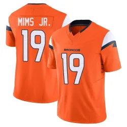 Youth Marvin Mims Jr. Denver Broncos No.19 Limited Vapor F.U.S.E. 2nd Jersey - Orange