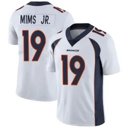Youth Marvin Mims Jr. Denver Broncos No.19 Limited Vapor Untouchable Jersey - White