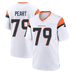 Youth Matt Peart Denver Broncos No.79 Game 2nd Jersey - White