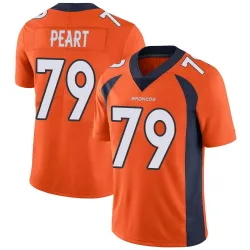 Youth Matt Peart Denver Broncos No.79 Limited Team Color Vapor Untouchable Jersey - Orange