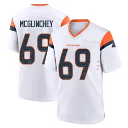 Youth Mike McGlinchey Denver Broncos No.69 Game 2nd Jersey - White