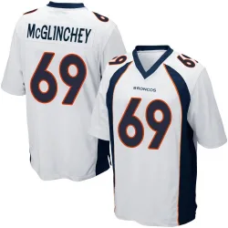 Youth Mike McGlinchey Denver Broncos No.69 Game Jersey - White