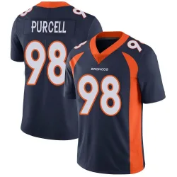 Youth Mike Purcell Denver Broncos No.98 Limited Vapor Untouchable Jersey - Navy