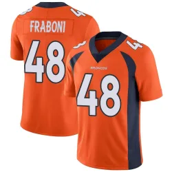 Youth Mitchell Fraboni Denver Broncos No.48 Limited Team Color Vapor Untouchable Jersey - Orange