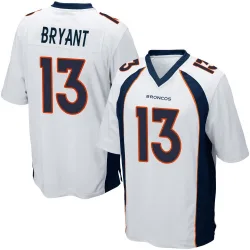 Youth Pat Bryant Denver Broncos No.13 Game Jersey - White