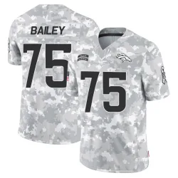 Youth Quinn Bailey Denver Broncos No.75 Limited 2024 Salute to Service Jersey - Arctic Camo