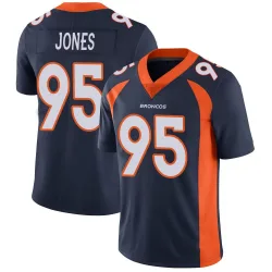 Youth Sai'vion Jones Denver Broncos No.95 Limited Vapor Untouchable Jersey - Navy