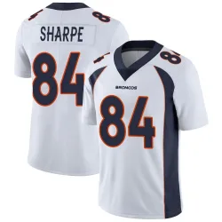 Youth Shannon Sharpe Denver Broncos No.84 Limited Vapor Untouchable Jersey - White