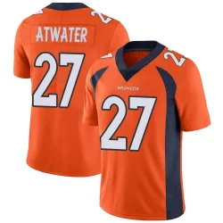 Youth Steve Atwater Denver Broncos No.27 Limited Team Color Vapor Untouchable Jersey - Orange