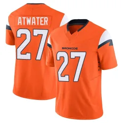 Youth Steve Atwater Denver Broncos No.27 Limited Vapor F.U.S.E. 2nd Jersey - Orange
