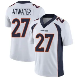 Youth Steve Atwater Denver Broncos No.27 Limited Vapor Untouchable Jersey - White