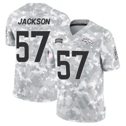 Youth Tom Jackson Denver Broncos No.57 Limited 2024 Salute to Service Jersey - Arctic Camo