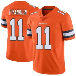 Youth Troy Franklin Denver Broncos No.11 Limited Color Rush Vapor Untouchable Jersey - Orange