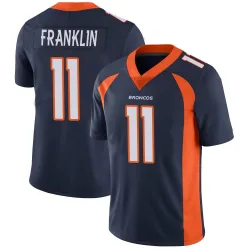 Youth Troy Franklin Denver Broncos No.11 Limited Vapor Untouchable Jersey - Navy